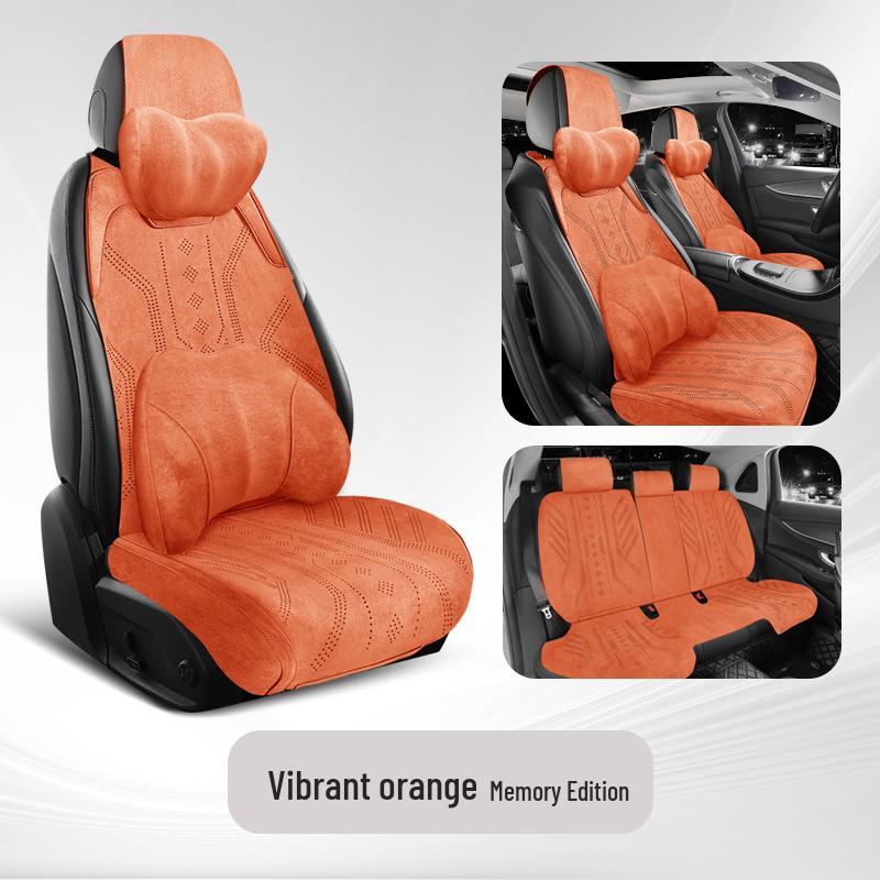 Geely Galaxy L7 Phantom Suede Seat Covers - Long Teng MAX Starship Edition for Asian Games
