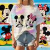 2026 Summer Oversized T-Shirt Women Short Sleeve T Shirts Woman Loose Clothing Mickey Mouse Print Female Tops O-Neck Tops