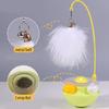 Wand Cats Toy Teaser Cats Toy Wobble Toy Feathered Detachable Wand