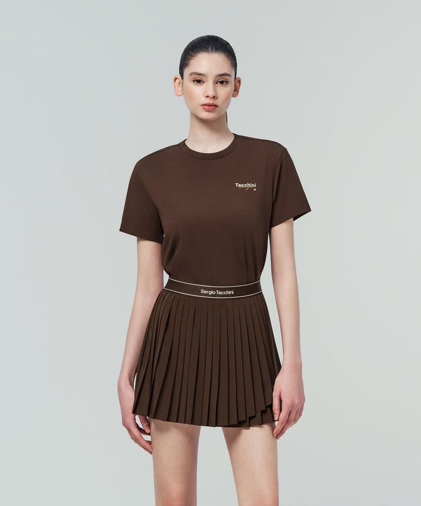 SERGIO TACCHINI U Graphic Regular Fit T-Shirt (D.Brown)