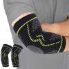 1Pair Elbow Brace For Tennis Golfers Pain Relief Compression Support Sleeve Tendonitis Arthritis Bursitis Workout