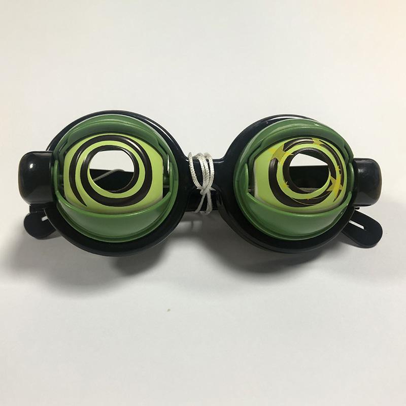 Grappige Prank Bril Nieuwigheid Creatief Speelgoed Gekke Ogen Knipperend Groot Oog Make-up Feest Cosplay Verkleed Spel Kind Meisje Jongen Cadeau Speelgoed