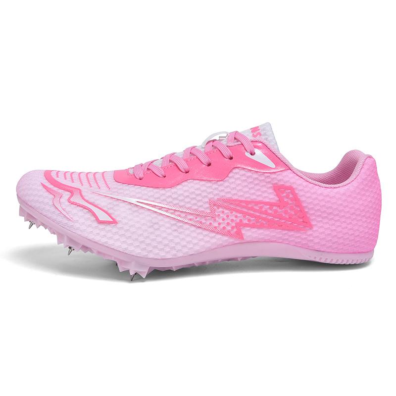 Eleganti Nuove Scarpe Atletiche Unisex Scarpe da Chiodi Professionali da Uomo Sneakers Antiscivolo Chiodi da Pista Scarpe da Corsa per Bambini Ragazze