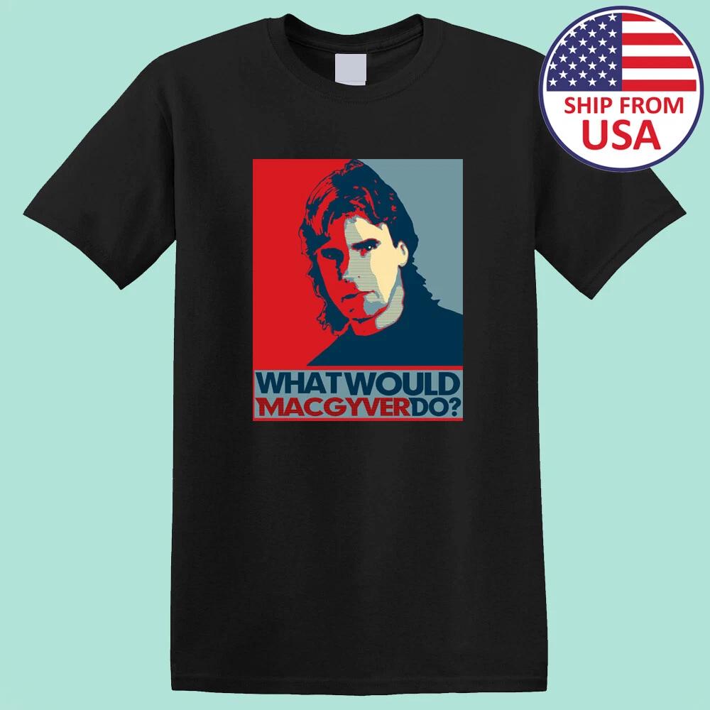 Macgyver Movie Men s Black Size S-5XL S