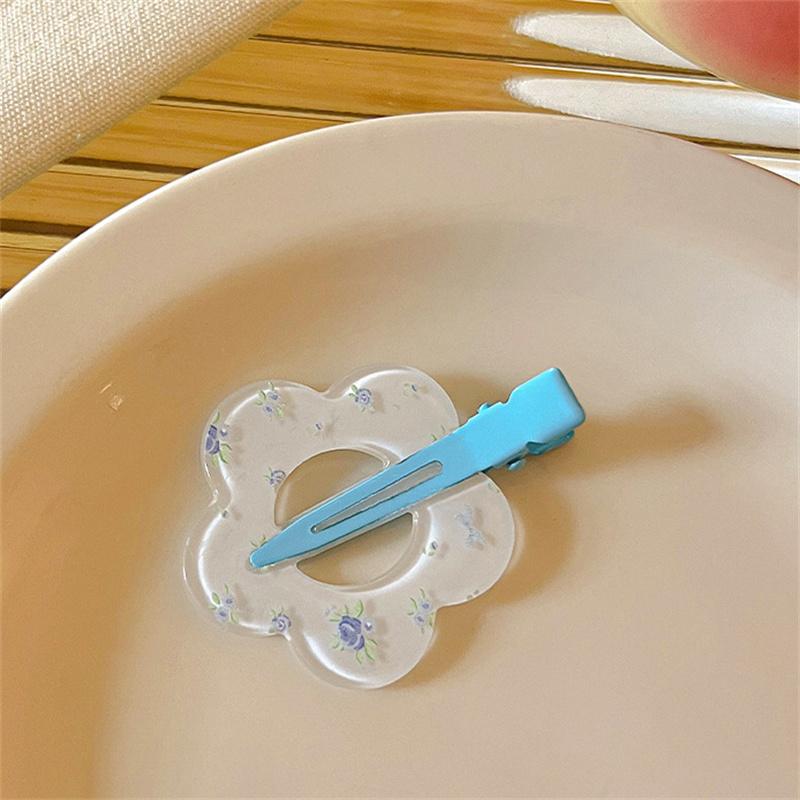 

Симпатична порожниста квітка Шпилька в горошок для дівчаток, дітей, корейська мила мила дівчина, квіткова заколка для волосся, аксесуари для волосся