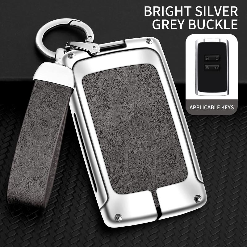 Zinc alloy car key cases suitable for Renault Koleos Captur Kadjar Megane Clio Espace Clio Zoe Scenic 4 Arkana Dacia Sandero