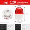 LTE-2071J LED Strobe Signal Light with Audible Alarm - Small Flashing Warning Indicator