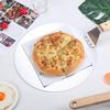 10/12inch Pizza Shovel Pastry Tools Stainless Steel Wooden Handle Peel Round Anti-scalding Pan Bakeware Maker With Clip