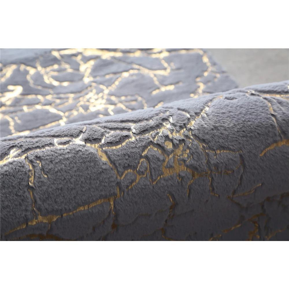 New Bathroom Mat Flannel Bronzing Printing Absorbent Non-slip Mat Living Room Carpet Toilet Bedroom Foot Mat Bathroom Accessorie
