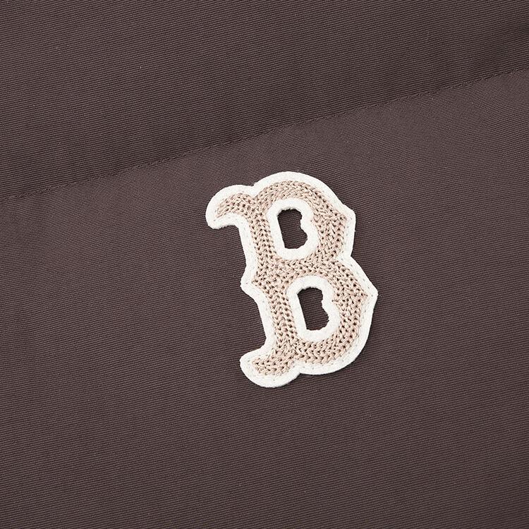 MLB Boston Red Sox Solid Color Simple Comfortable Stand Collar Down Vest Unisex vest 3ADVV0156-43BRS