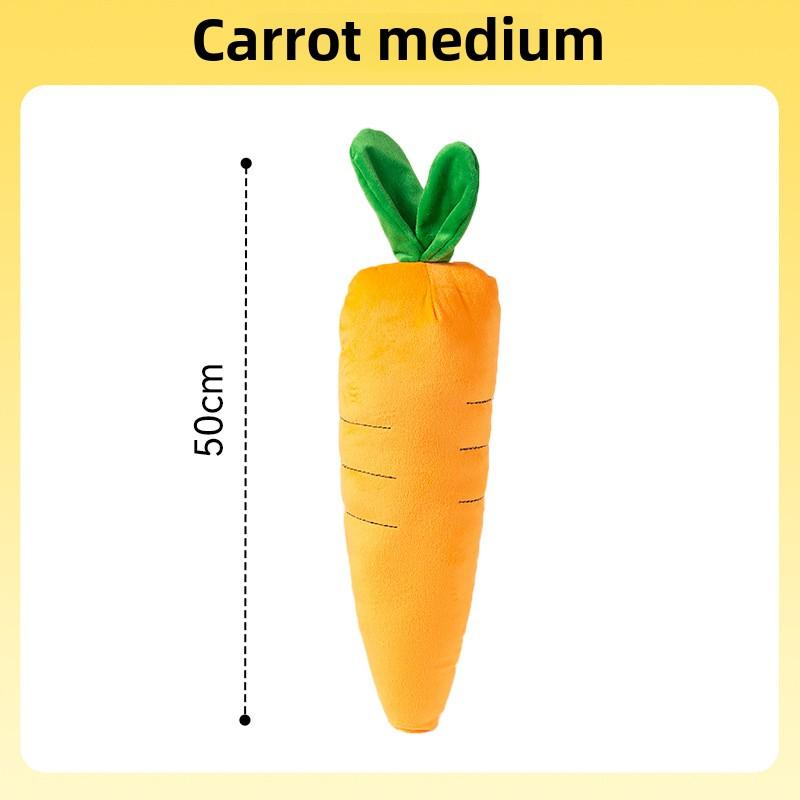 Pet Dog Sound Carrot Modeling Toy Self-hi To Relieve Boredom, Bite-resistant and Wear-resistant, Universal Dog Toy for All Dogs