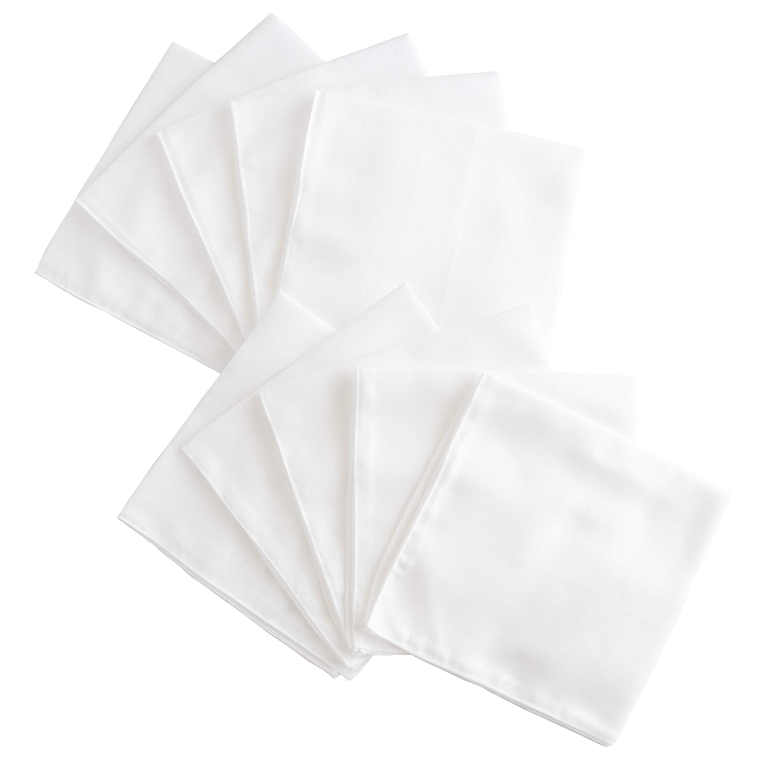 

Сделано из простой марли 33 см x 33 см Набор из Японии, Носовые платки, Прибл.. (В. Белый, 10)