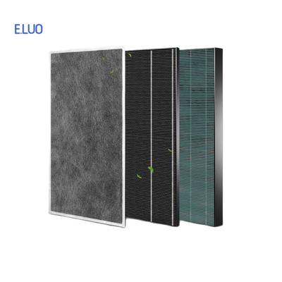 Hepa Activated Carbon and Formaldehyde Filter Set FZ-380HFS FZ-C150HFE FZ-C150DFS For Sharp KC-860E KC-860A KC-A60EUW KC-W380SW