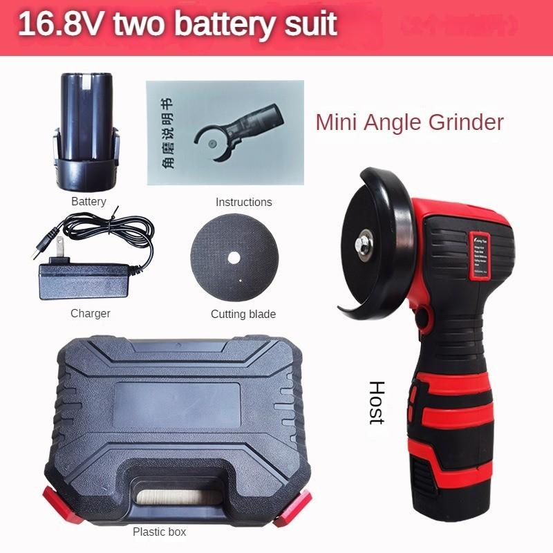 Portable Mini Multifunctional Polishing Machine Household Handheld Electric Angle Grinder Rechargeable Small Cutting Machine