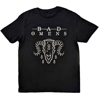 Bad Omens Holy Water Μπλουζάκι Περιφερειακή Εκτύπωση Σύμβολο Καλοκαίρι Πολυτελής Μάρκα Βαμβακερά Ανδρικά και Γυναικεία Μπλουζάκια Κοντομάνικα