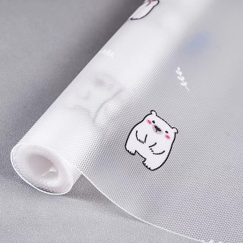 1 Roll Waterproof Cabinet Lining - Easy To Clean Plastic Pad, Waterproof, Oil Resistant, Slip Resistant and Durable Shelf Lining | Can Be Cut