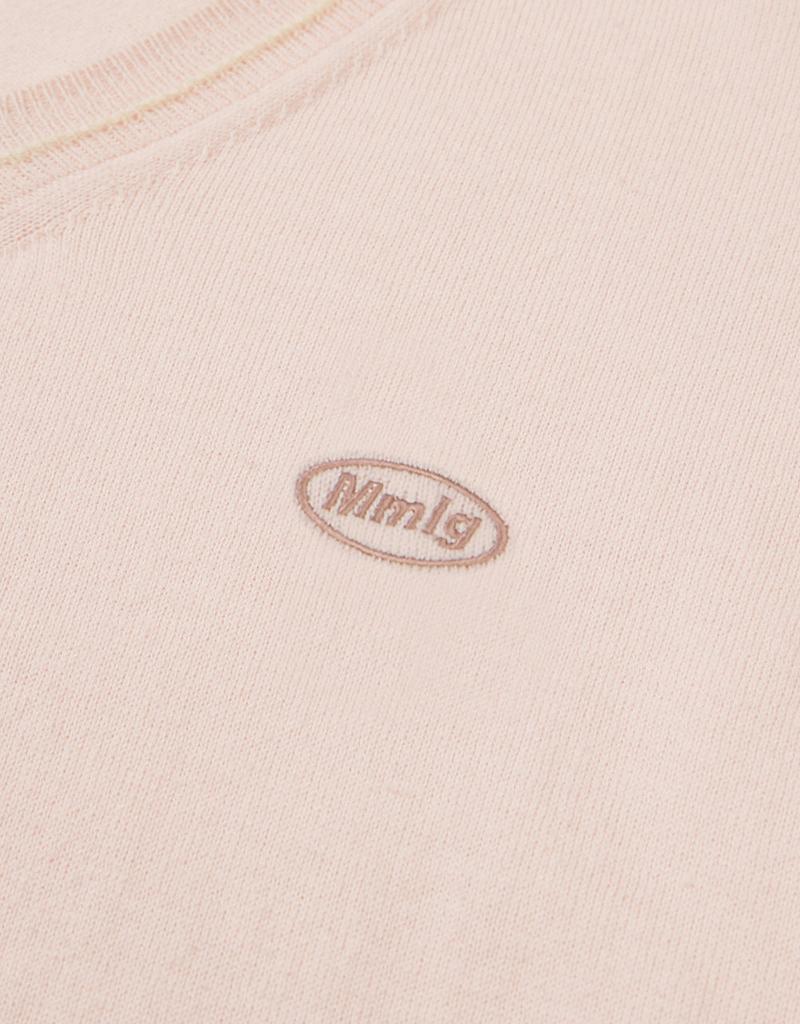 MMLG Light V Neck Knit (Powder Pink)