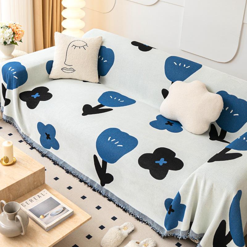 Kratzfester Sofabezug, Handtuch, Ins Style, Vier Jahreszeiten, Universal, All-Inclusive, Universal, Rutschfester Sofabezug, Universal-Staubschutz