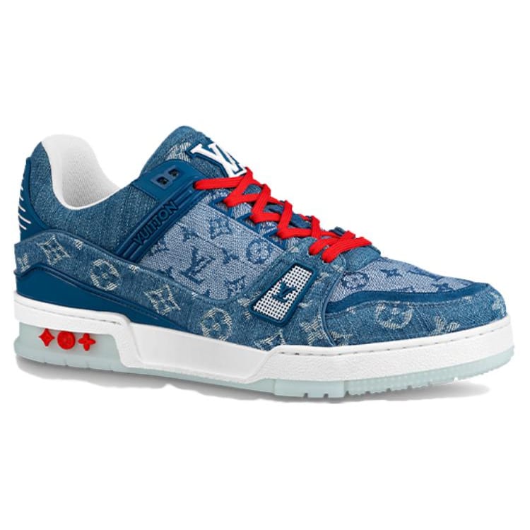 Louis Vuitton Trainers 'China Exclusive Denim Blue Red' 1A8TSK