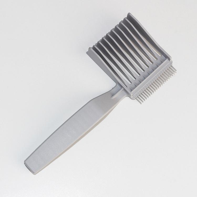 Haarkniptandenkam Professionele Barberscheerapparaat Blending Platte Bovenkant Haarkniptandenkam voor Mannen Fading Kam Salon Styling Tool