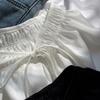 Sweet Lace Up Hip Scarf Shirt Extender Ruffled Edge Waistband Layer Outfits Skirt  Jeans Decor