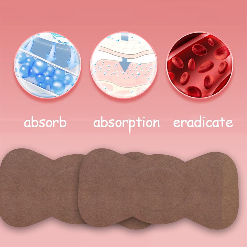 60/12 Pcs Belly Stickers Tummy Slim Patches Waist Abdominal Lymphatic Patches Fast Burning Fat Improve Stomach Belly