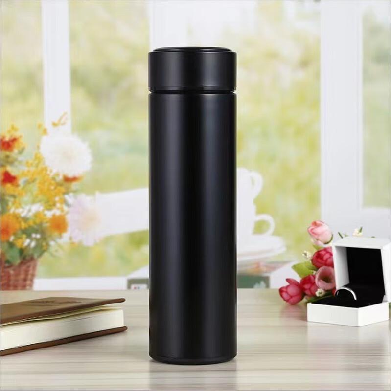MRSIKEY Double-Layer Frosted Stainless Steel Insulated Mug