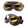 Motorradbrille im Vintage-Stil für Harley-Fahrer, Outdoor-Radfahren, Windschutz-Augenschutz, mit Helmkompatibilität