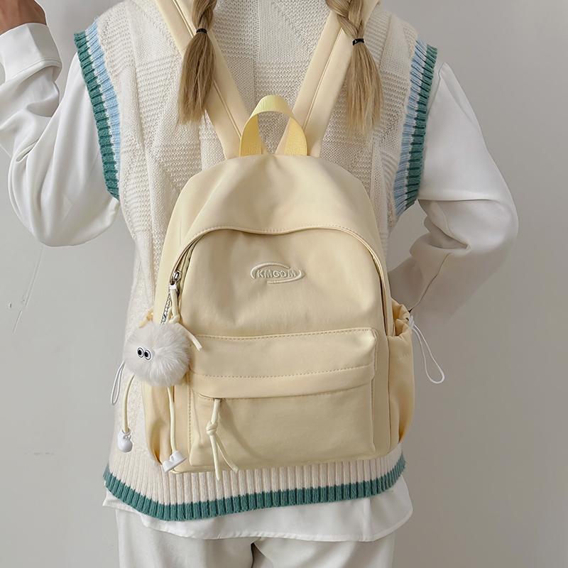 Campus Student Schoolbag Women's Lightweight Travel Backpack