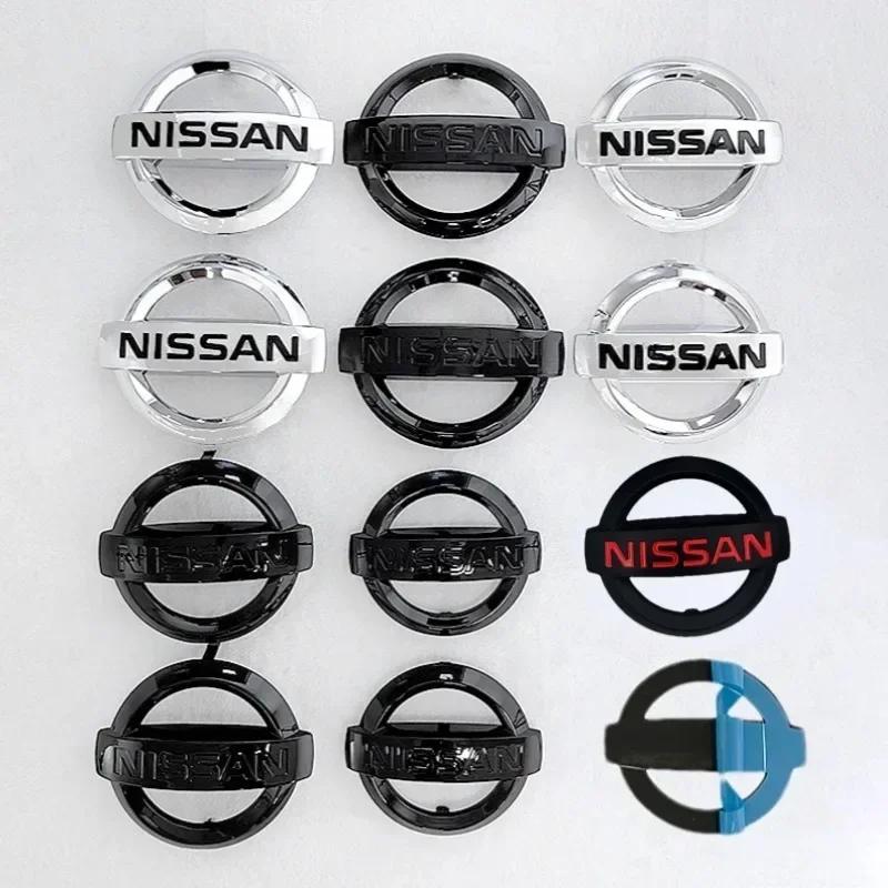 ABS Car Front Grille Tail Logo Emblem Rear Sticker Badge Nissan 350Z Qashqai Sylphy X-Trail 370Z Altima Juke Kicks Micra NV200
