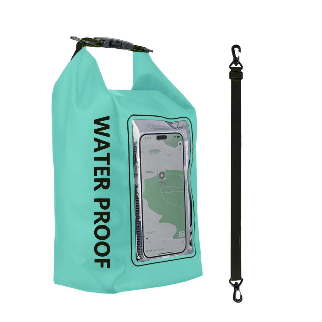 Outdoor Multifunctional Waterproof Bucket Bag 5L Waterproof Bag Swimming Oblique Span Bag Pvc Mobile Phone Waterproof Bag