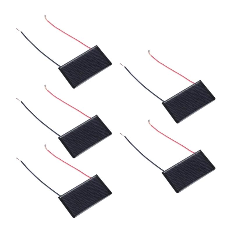 

Маленький солнечный элемент 68x36мм Кристаллический кремний 5В Компактный Возобновляемый для зарядки и активного отдыха Гаджет на солнечной энергии 1