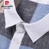 Pierre Cardin Men's Striped 100% Linen Polo Shirt