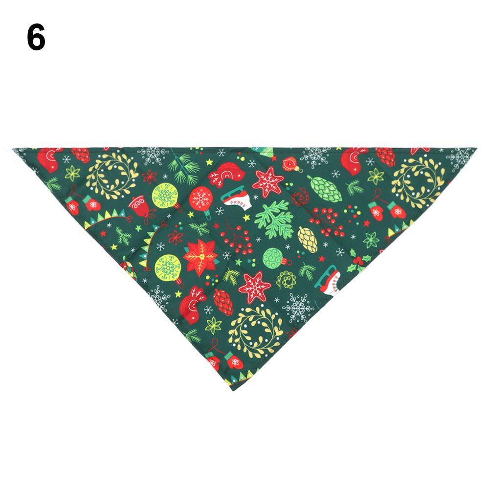 Nya Husdjurskostymtillbehör Tryckta haklappar Husdjursbandana Triangulär halsduk Hundkatt Halsband