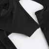 AltGoth Seksi Tulum Kadın Koyu Gotik Cyberpunk Hollow Out Patchwork Uzun Kollu Bodysuit Harajuku Emo Alt Tulum