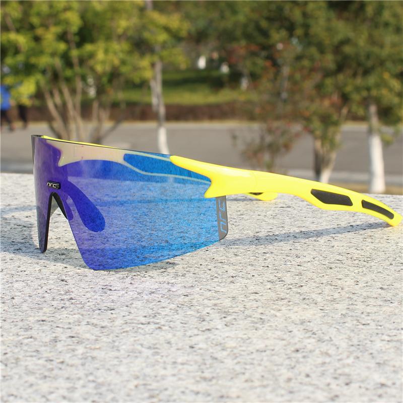 

NRC Cycling Sunglasses 1lens TR90 Sports Bicycle Glasses MTB Mountain Bike Fishing Hiking Riding Eyewear for Men Women Goggles