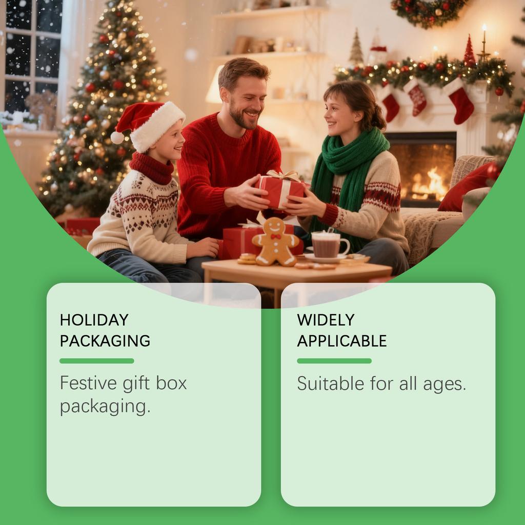 24 Christmas Bouncy Ball Blind Boxes As Holiday Gifts Are Suitable For Game Enthusiasts, Adults And Children.