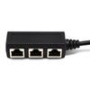 To Female Connector Extension Adapter Splitter Port Network Splitter Rj45 Adapter Ethernet Adapter