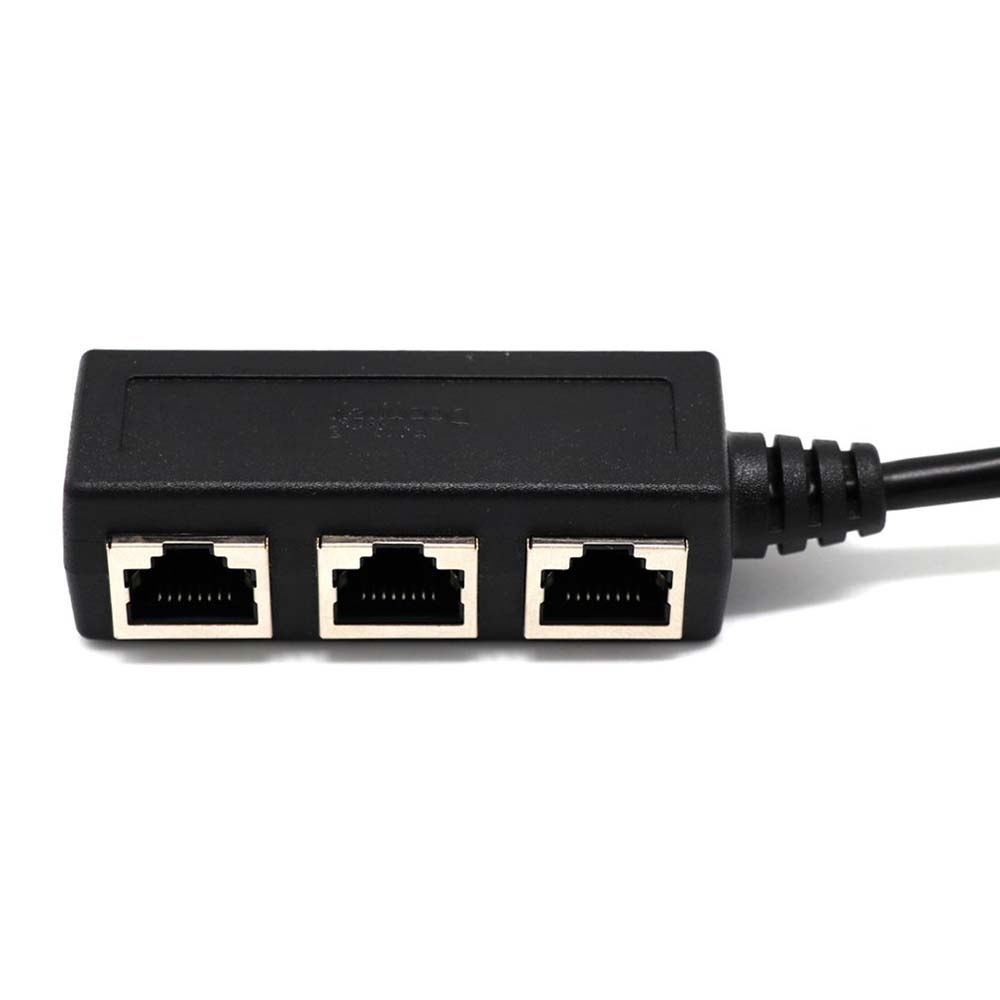 To Female Connector Extension Adapter Splitter Port Network Splitter Rj45 Adapter Ethernet Adapter