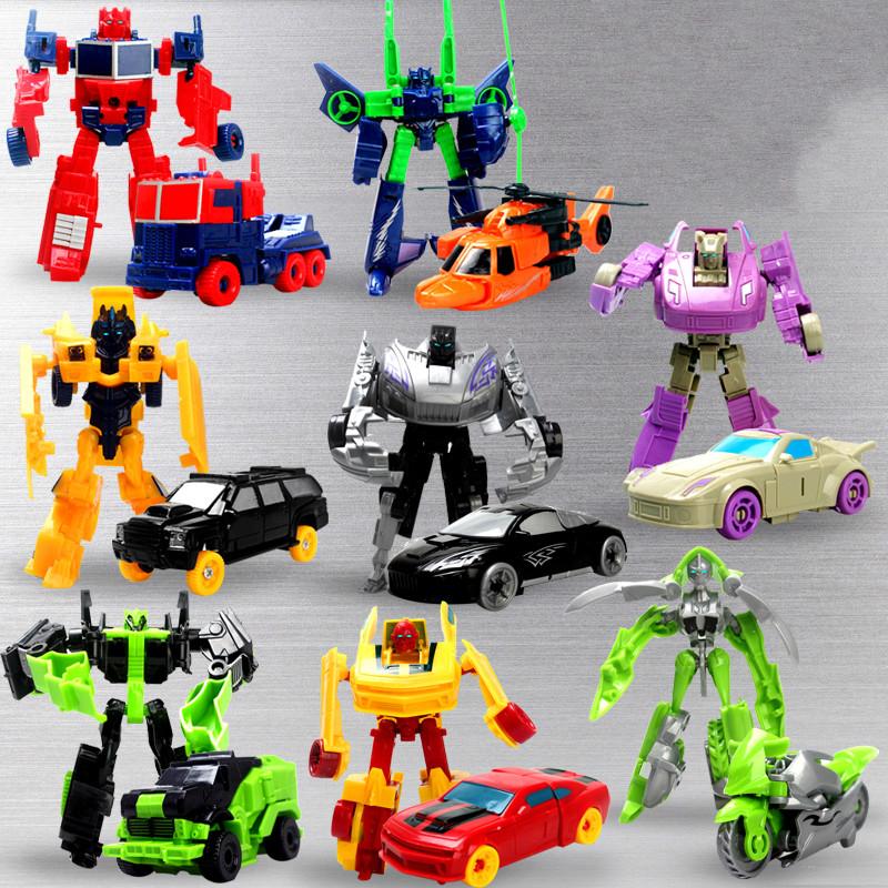 

Transformation Robot Car Kit Deformation Action Figures Plaything ideal for Boy Vehicle Present Toy