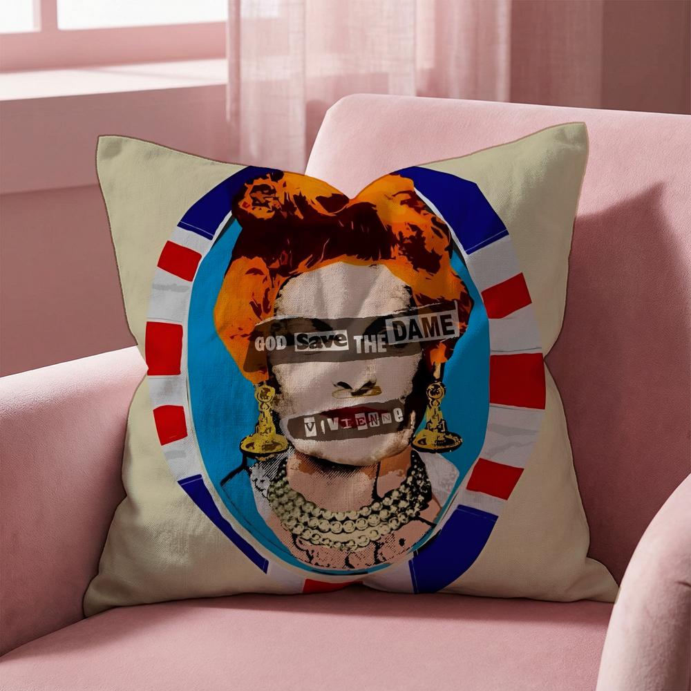 Marke S-Save the Queen Kissenbezug Mehrzweck-Kissenbezug für Zuhause & Auto - Wendbar, Weich & Langlebig für den täglichen Gebrauch