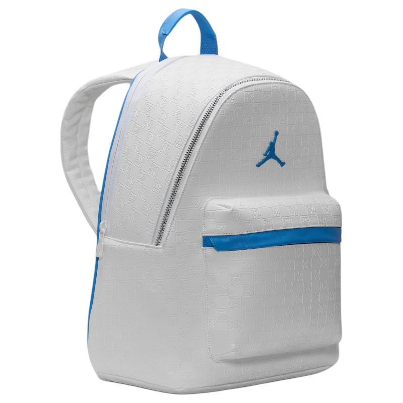 Jordan Polyurethane Backpack Large Size Unisex White Jordan JD2443026AD-003
