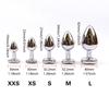 Heart-shaped metal anal plug  Beginner's anal plug  Anal massage dilator  Adult couples sex toy  Masturbation stimulation tool