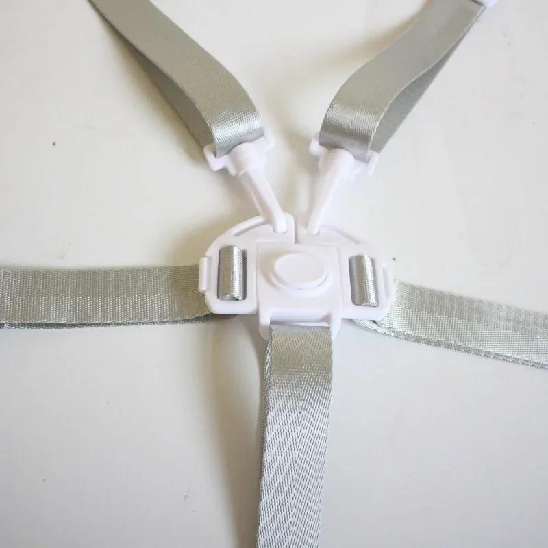 Universeller 5-Punkt-Sicherheitsgurt für Babys - Perfekt für Hochstühle, passt auch für Kinderwagen, Buggys, Kinderwagen und Kinderhochstühle