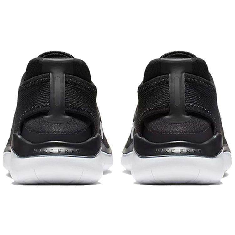 Nike Free RN 2018 Čierne Dámske Tenisky Biele 942837-001