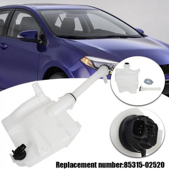 Windshield Washer Reservoir Tank Cap & Pump for 14-19 Toyota Corolla #8531502520