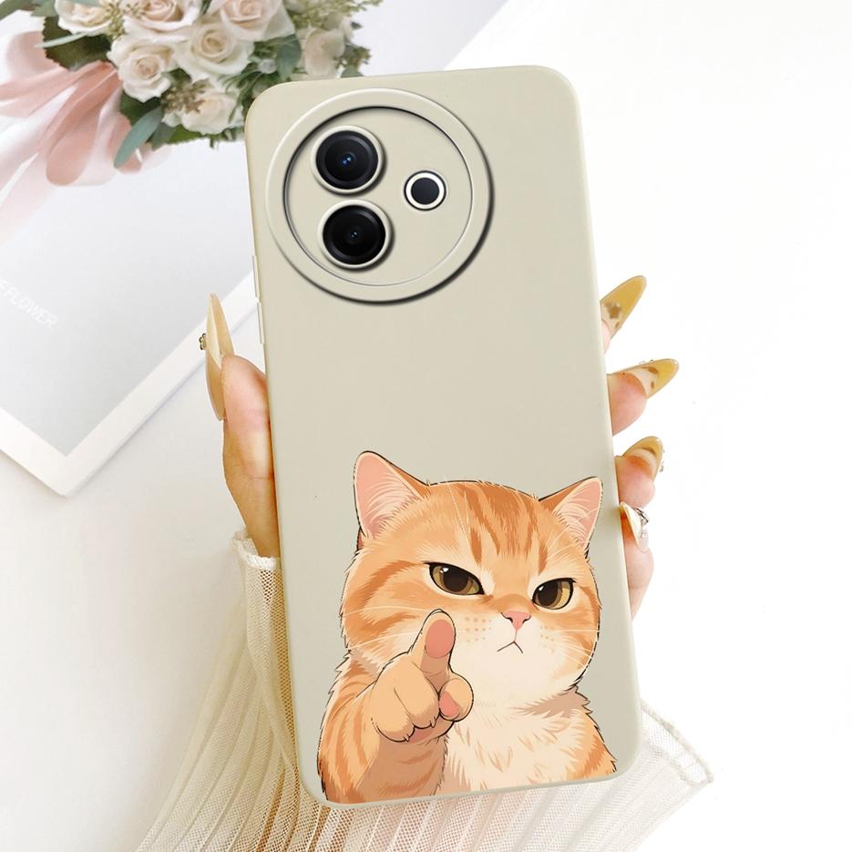 For Vivo Y39 5G Case V2436 Cool Owl Dragon Painted Cover Shockproof Phone Case For Vivo Y300i Y 300i V2444A VivoY39 5G Soft Bags