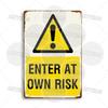 No Trespassing Plaque Private Property Waring Metal Sign Beware of Dog Private Jetty No Public Use Do Not Enter Restricted Area