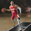 Hasbro Starting Lineup NBA Series 1 Trae Young Action Figure with Exclusive Panini Sports Trading Basketball Authentic 6-inch (15cm) Card, F8186,