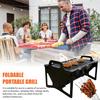 Štěrbinový gril Skládací BBQ gril Nastavení bez nářadí Přenosné kempingové grily pro kempování, grilování na parkovišti, RV, vaření venku